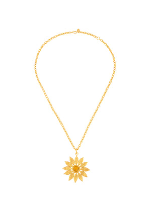 Sylvia Toledano Pendant Sunflower - Premium Necklaces from Sylvia Toledano - Just $325! Shop now at Marina St Barth
