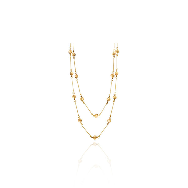 Sylvia Toledano Pendant Candies Brass - Premium Necklaces from Sylvia Toledano - Just $340! Shop now at Marina St Barth