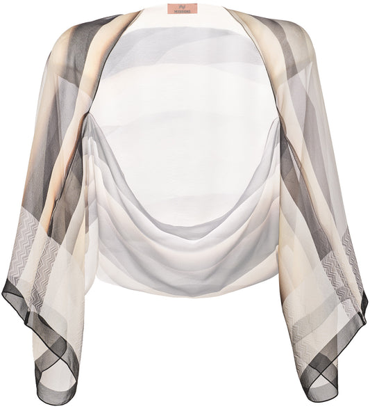 Missoni Poncho Woven Shoulder Coat - Premium Poncho from Missoni - Just $570! Shop now at Marina St Barth