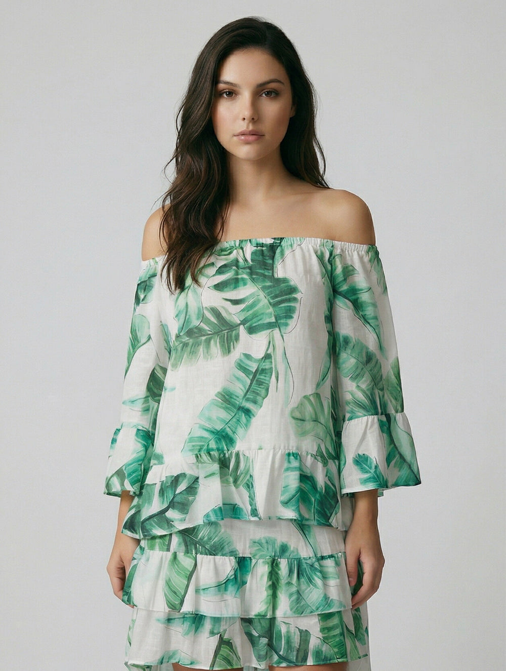 Bolero El Scollo Linen Top