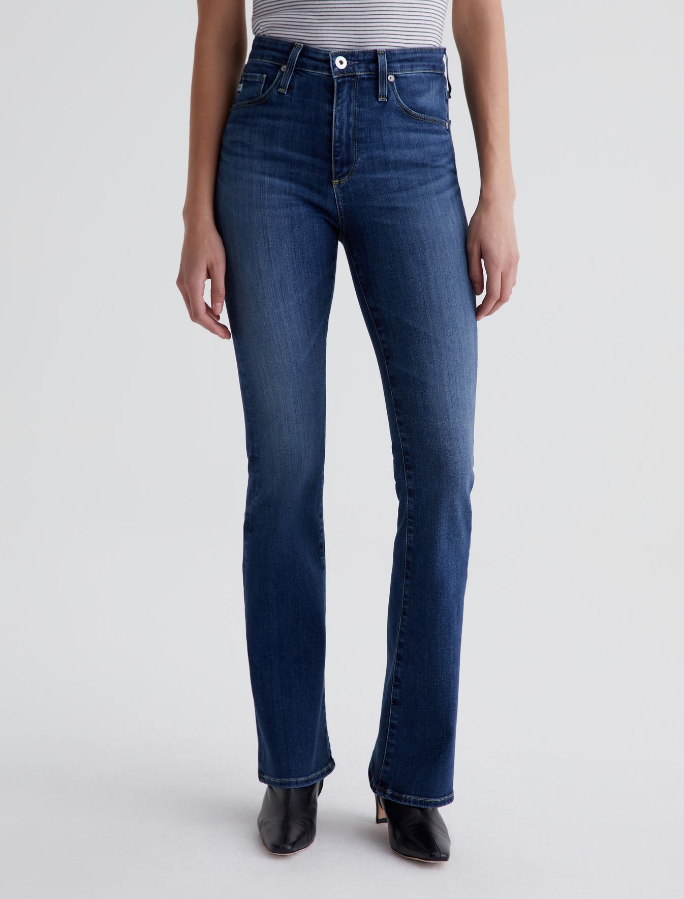 AG Farrah Boot High Rise - Premium Denim Pant from Marina St Barth - Just $215! Shop now at Marina St Barth