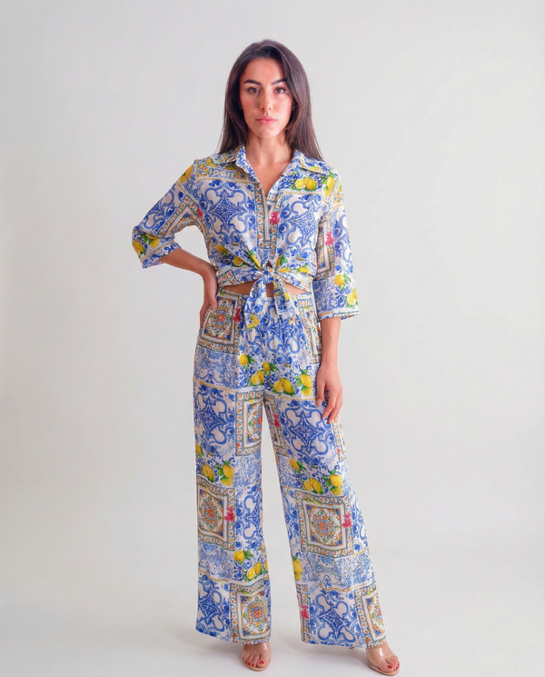 Positano Mandala Pant by Luisa Positano from Marina St Barth