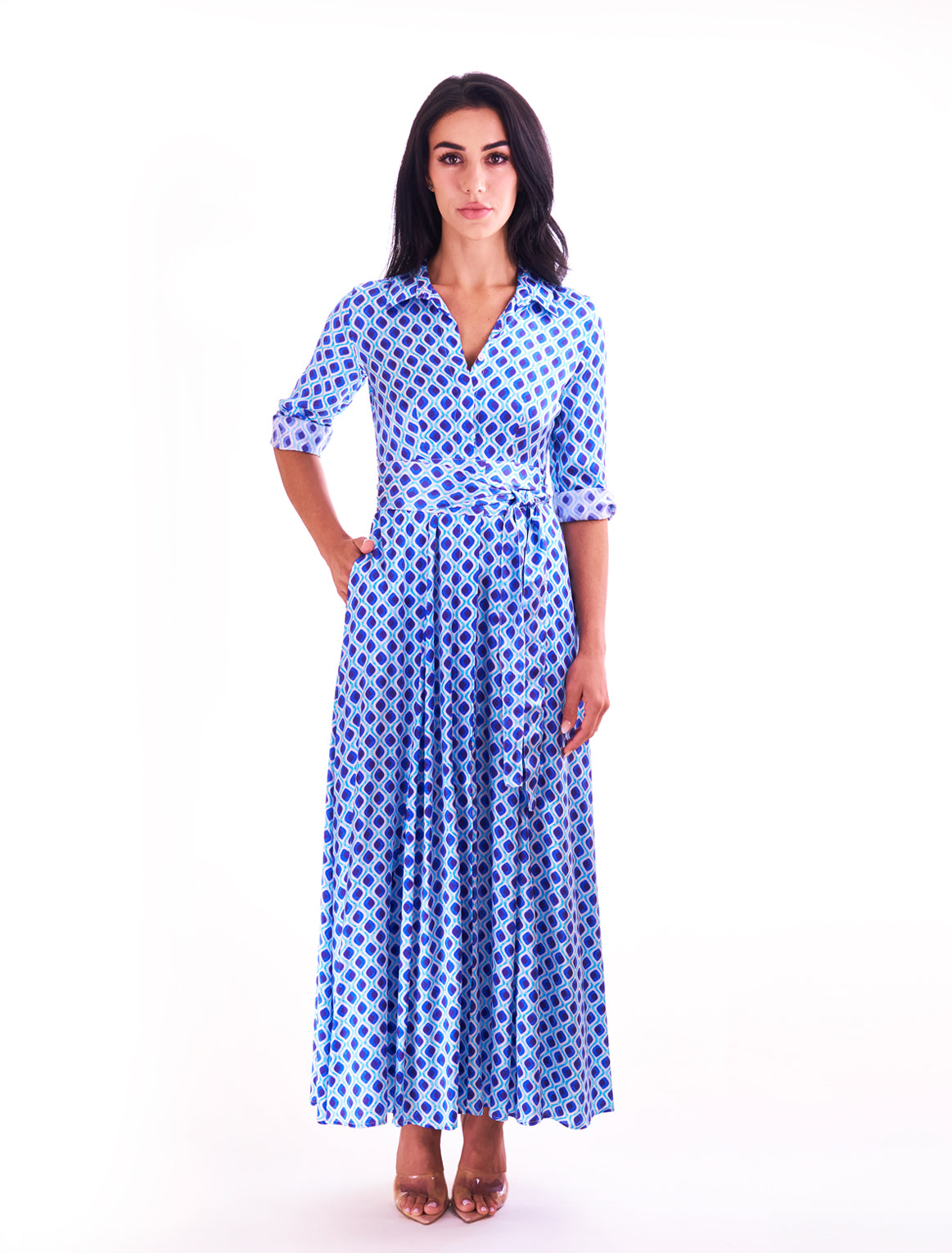 Spolverino Silk Dress - Premium Long Dresses from Marina St. Barth - Just $699! Shop now at Marina St Barth