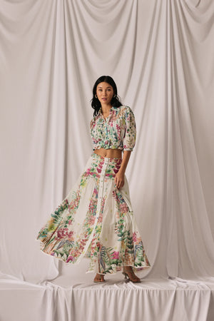 Charo Ruiz Long Skirt Roselle