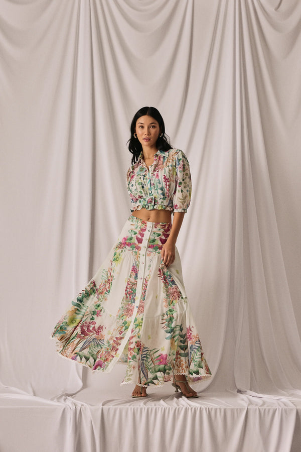 Charo Ruiz Long Skirt Roselle