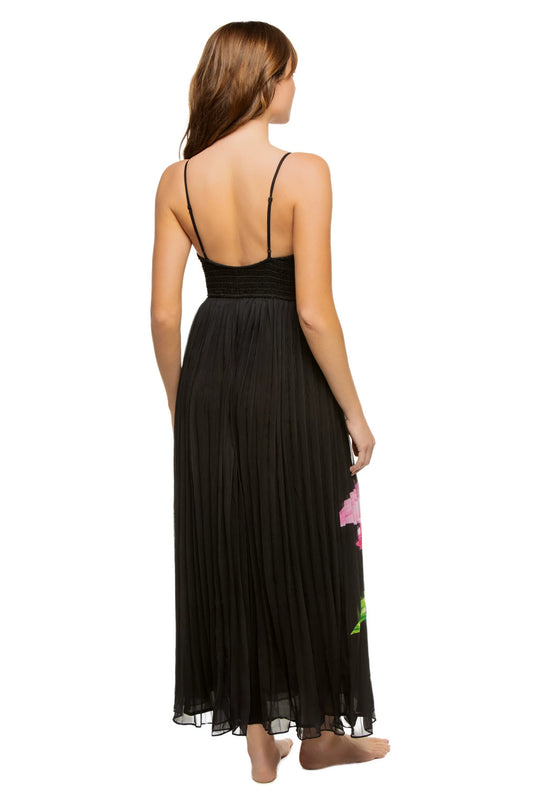 Rococo Quin Pleated Dress - Premium Long dress from Marina St Barth - Just $475! Shop now at Marina St Barth