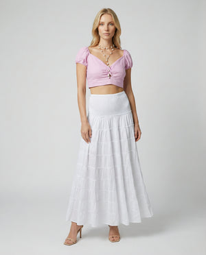 Bolero Susy Palloncino Linen Top