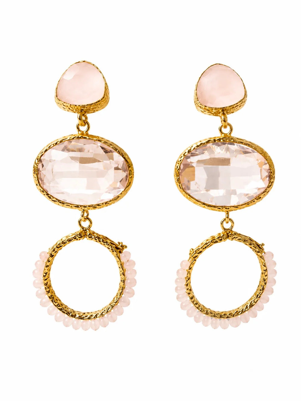 Rosé Riviera Earrings