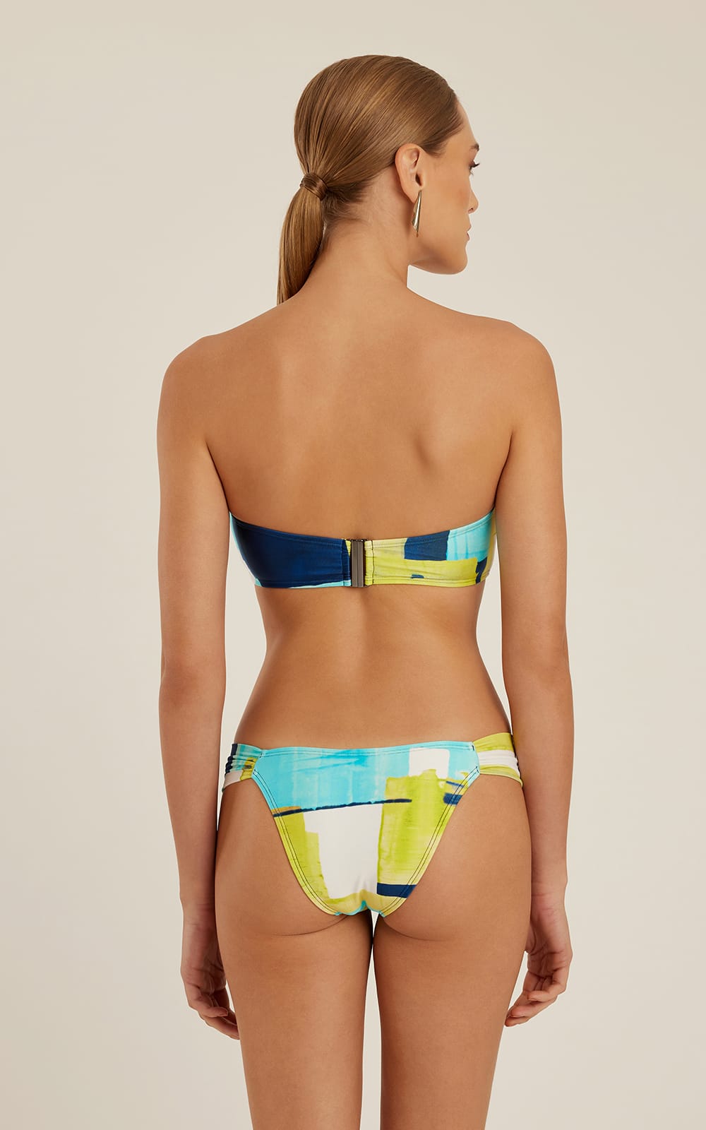 Lenny Drop Bandeau Geo - Premium Bikini Top from Marina St Barth - Just $175! Shop now at Marina St Barth
