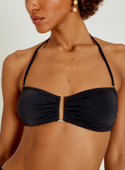 Lenny Drop Bandeau Bikini Top by Marina St Barth from Marina St Barth