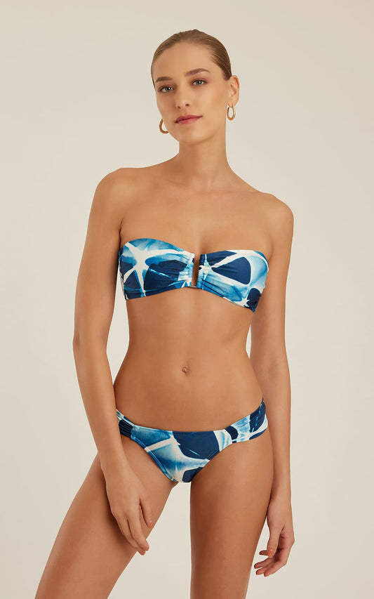 Lenny Nila Ruched Bikini Bottom - Premium Bikini Bottom from Marina St Barth - Just $120! Shop now at Marina St Barth
