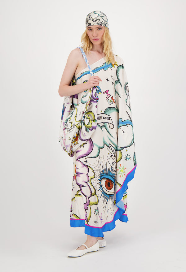 Me369 Sol One Shoulder Dress by Me 369 from Marina St Barth