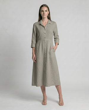 Shirt Dress Midi Antibes by Marina St Barth from Marina St Barth