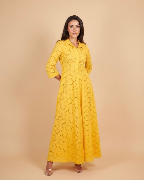Shirt Dress Eyelet | Marina St Barth XL / Nero Shirt Dress Eyelet | Marina St Barth XL / Nero
