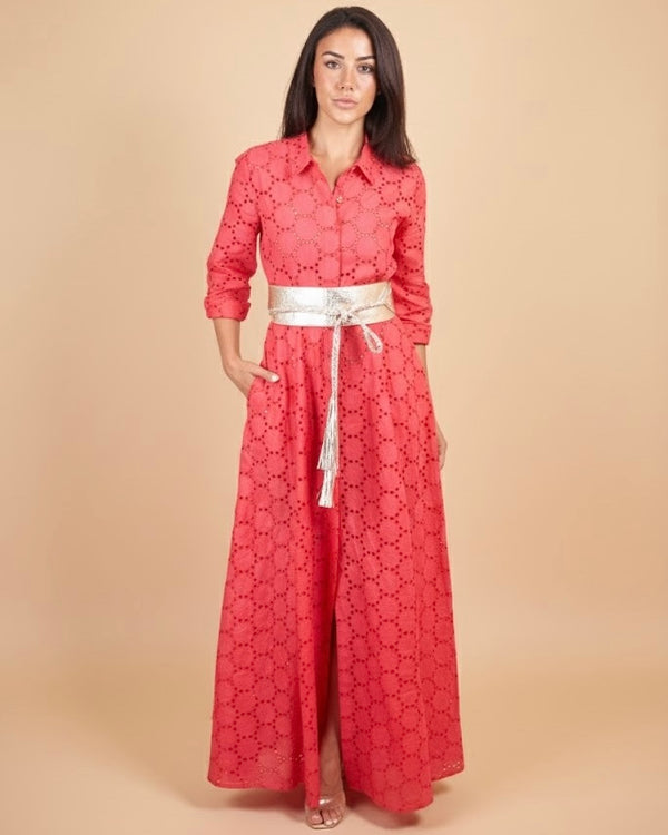 Shirt Dress Eyelet