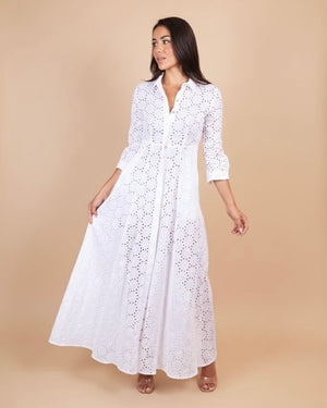 Shirt Dress Eyelet