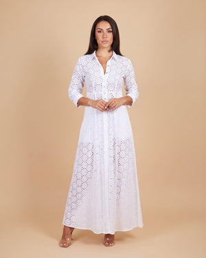 Shirt Dress Eyelet