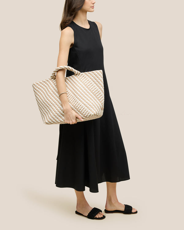 St. Barths Large Tote Graphic Stripe Mykonos - Premium  from Marina St Barth - Just $0! Shop now at Marina St Barth