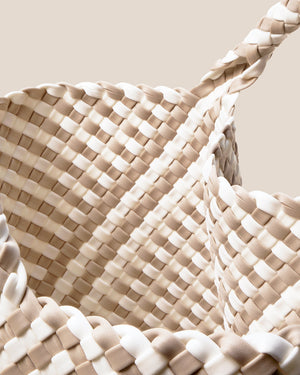 St. Barths Medium Tote Graphic Stripe Mykonos - Premium Bags from Naghedi - Just $325! Shop now at Marina St Barth