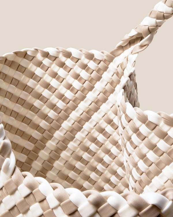 St. Barths Medium Tote Graphic Stripe Mykonos - Premium Bags from Naghedi - Just $325! Shop now at Marina St Barth
