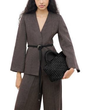 St Barth Small Tote Double Weave