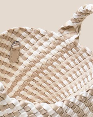 St. Barths Small Tote Graphic Mykonos - Premium Bags from Naghedi - Just $295! Shop now at Marina St Barth
