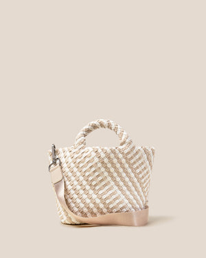 St. Barths Small Tote Graphic Mykonos - Premium Bags from Naghedi - Just $295! Shop now at Marina St Barth