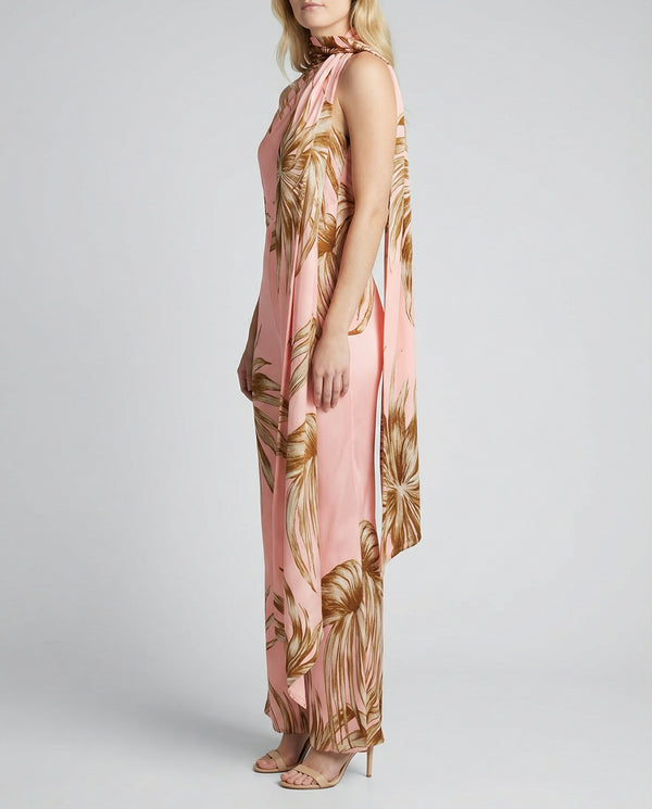 Strapless Maxi Dress Fawn