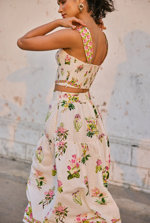 Hemant & Nandita Taha Corset Top by Hemant & Nandita from Marina St Barth