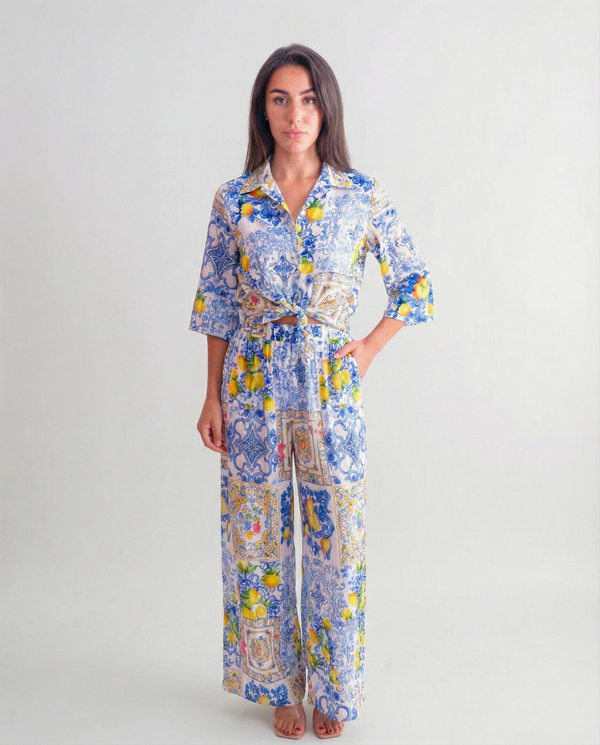 Positano Tania Linen Shirt