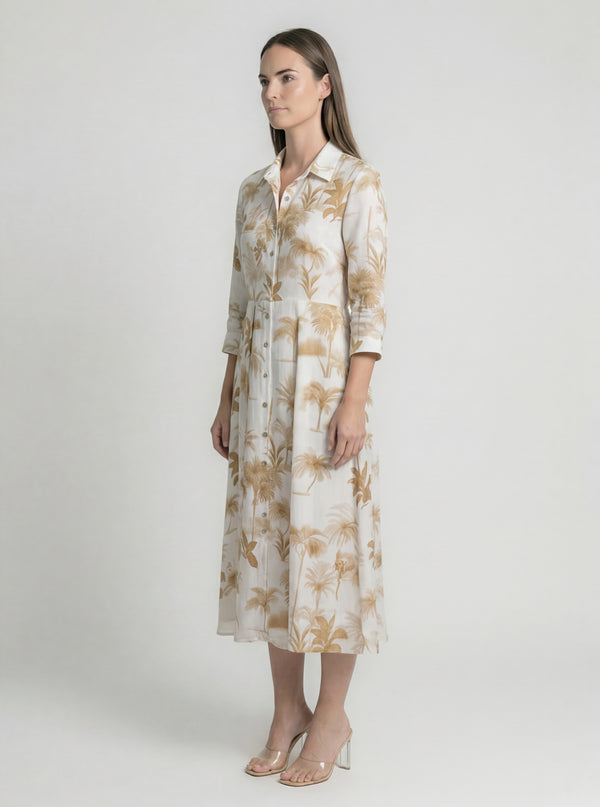 Shirt Dress Midi Antibes by Marina St Barth from Marina St Barth