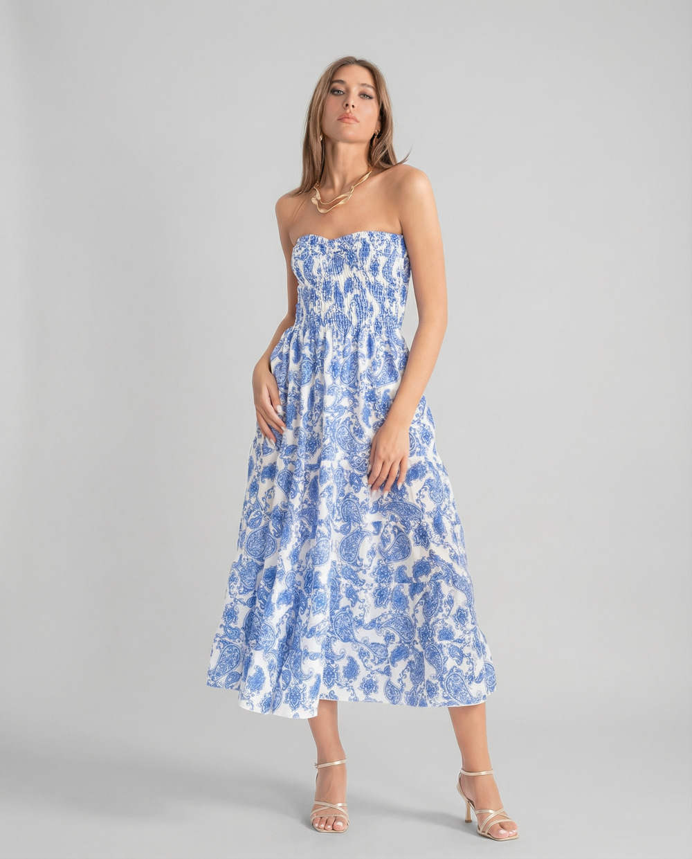 Positano Totarone Long Dress