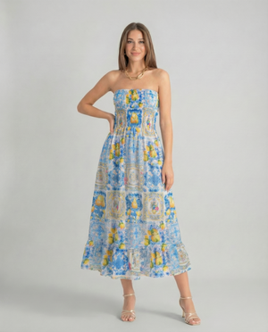 Positano Totarone Long Dress