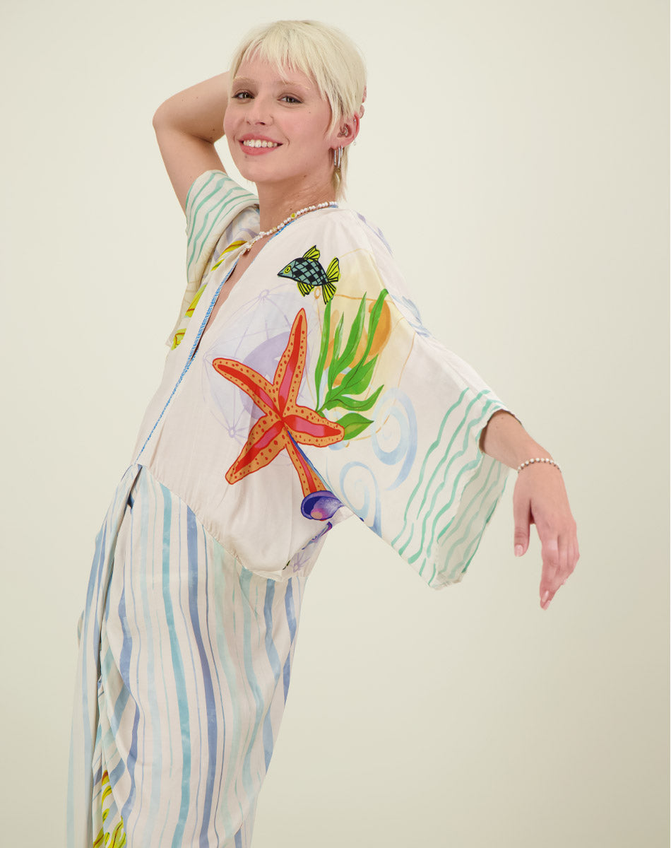 ワンピース marno sophia dress 新品 未使用 タグつき MARNO Sophia dressホワイト - メルカリ