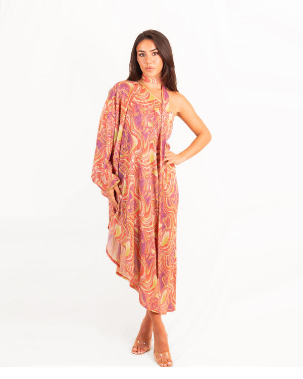 Vanita Rosa  Nil Kaftan Long Dress by Vanita Rosa from Marina St Barth