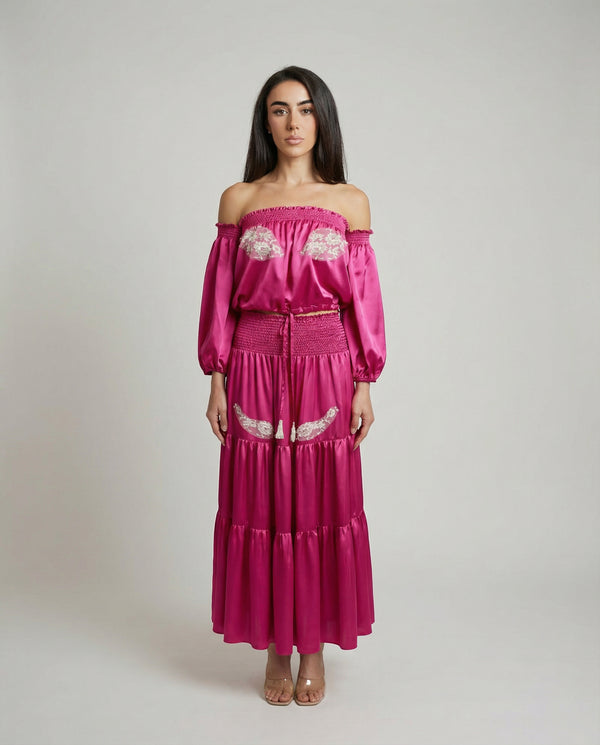 Vanita Rosa Crop Top Patty