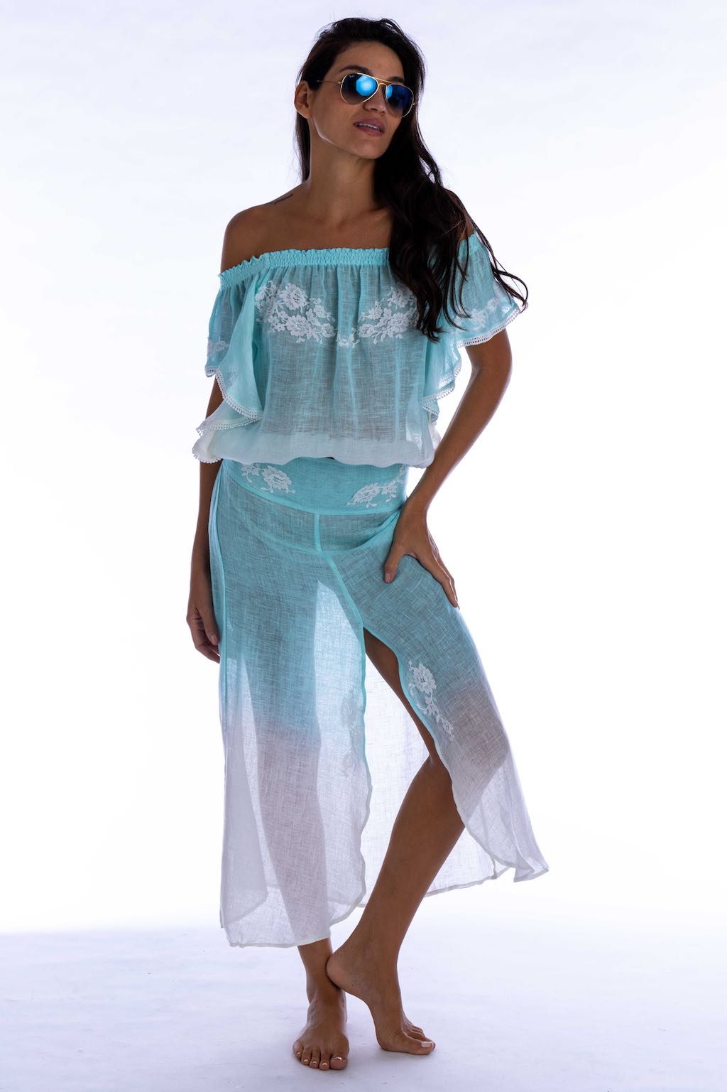 Vanita Rosa  Long Skirt Olivia - Premium Long Skirts from Vanita Rosa - Just $430! Shop now at Marina St Barth