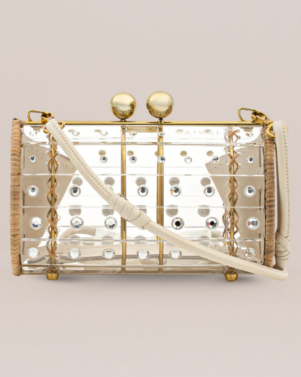 Clutch Strass Crystal by Waiwai from Marina St Barth