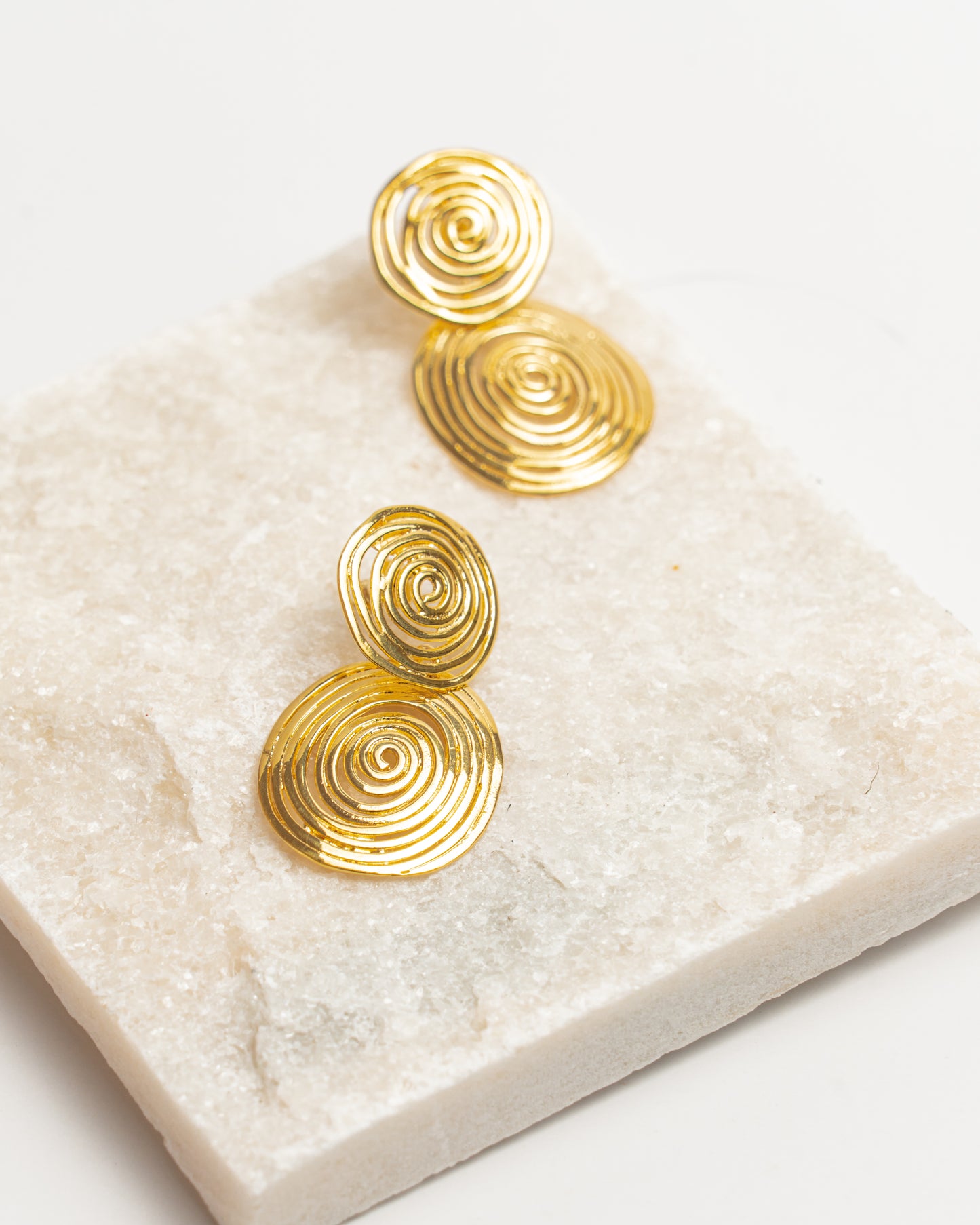 Gas Bijoux Wave Gold - Premium Earrings from Marina St Barth - Just $155! Shop now at Marina St Barth