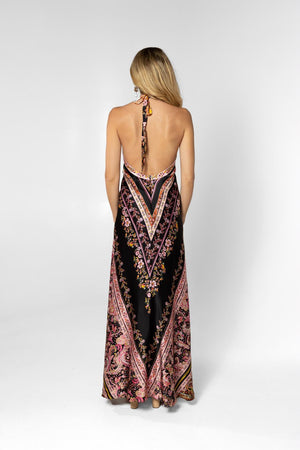 Paris Oculus Silk Dress