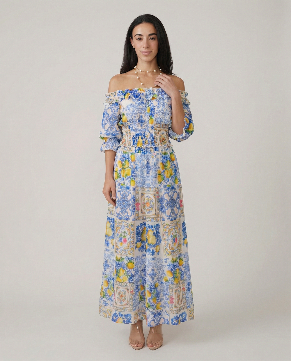Positano Zoe Long Dress by Luisa Positano from Marina St Barth