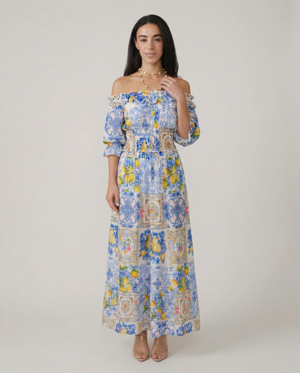 Positano Zoe Long Dress