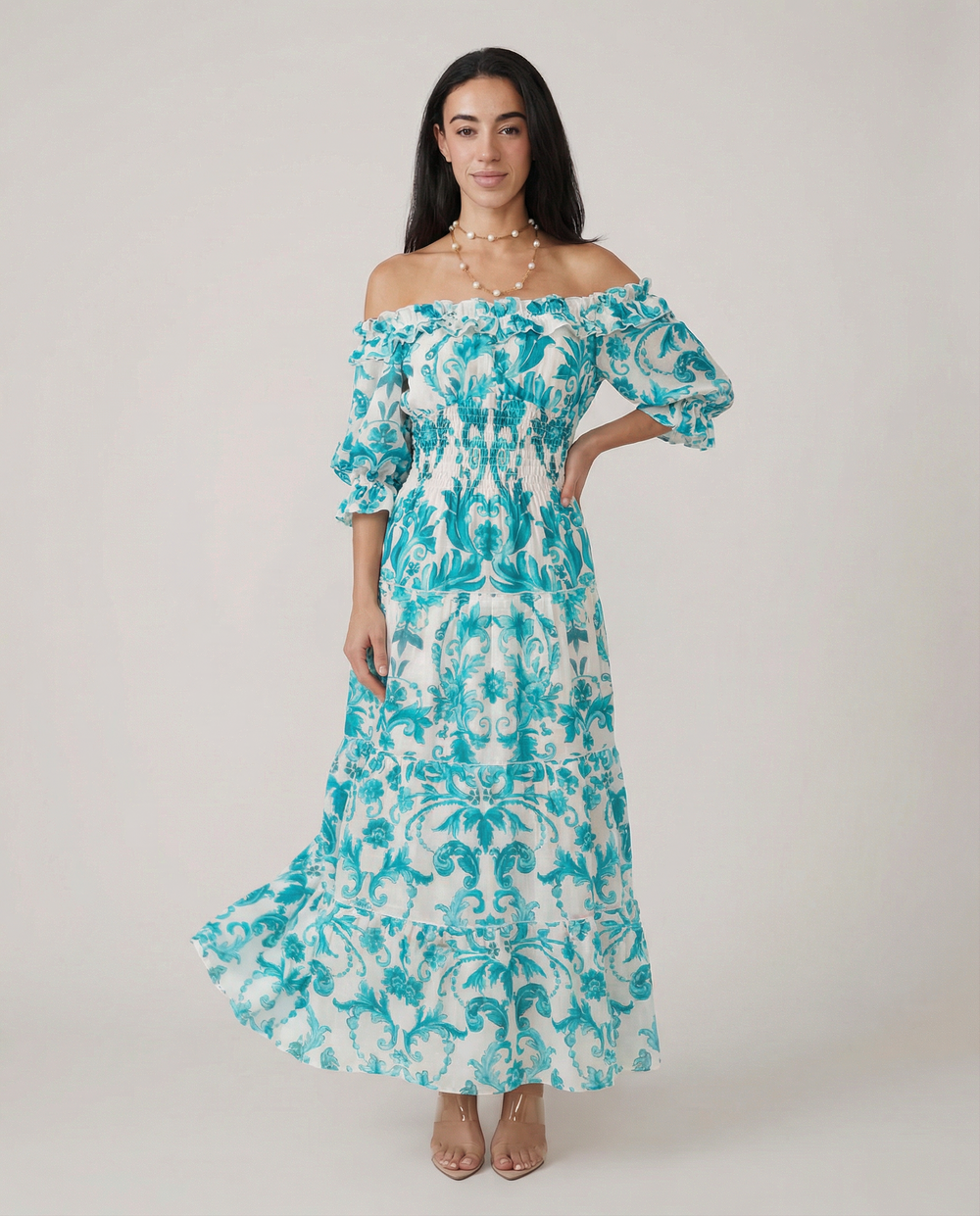 Positano Zoe Long Dress
