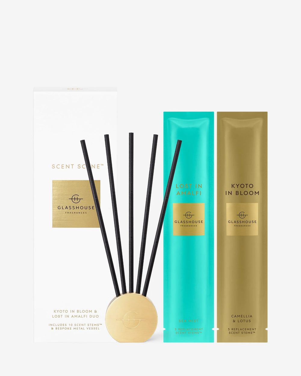 Glasshouse - Scent Scene Duo - Lost in Amalfi & Kyoto in Bloom