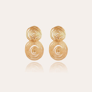 Gas Bijoux Wave Earrings Gold - Premium Earrings from Gas Bijoux - Just $0! Shop now at Marina St Barth