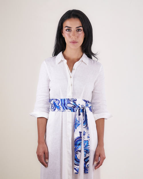 Linen belt