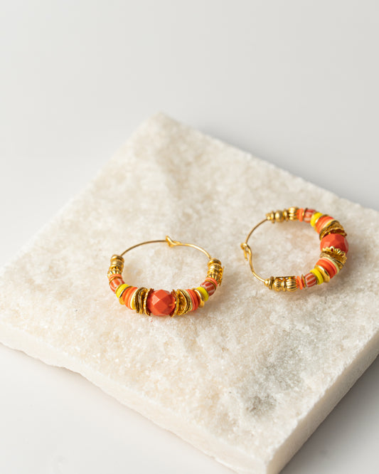 Gas Bijoux Aloha hoop earrings - Premium earrings from Marina St Barth - Just $125! Shop now at Marina St Barth