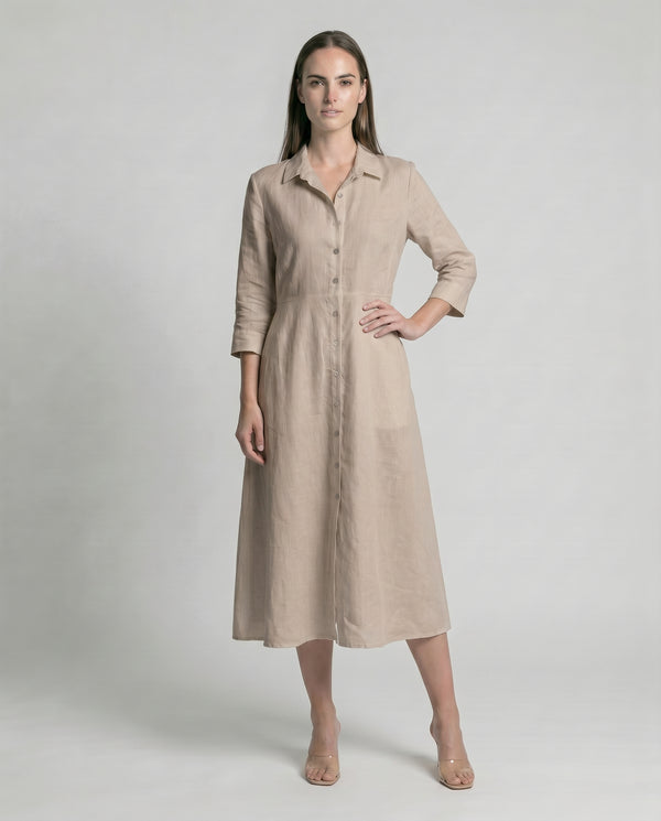 Shirt Dress Midi Antibes by Marina St Barth from Marina St Barth