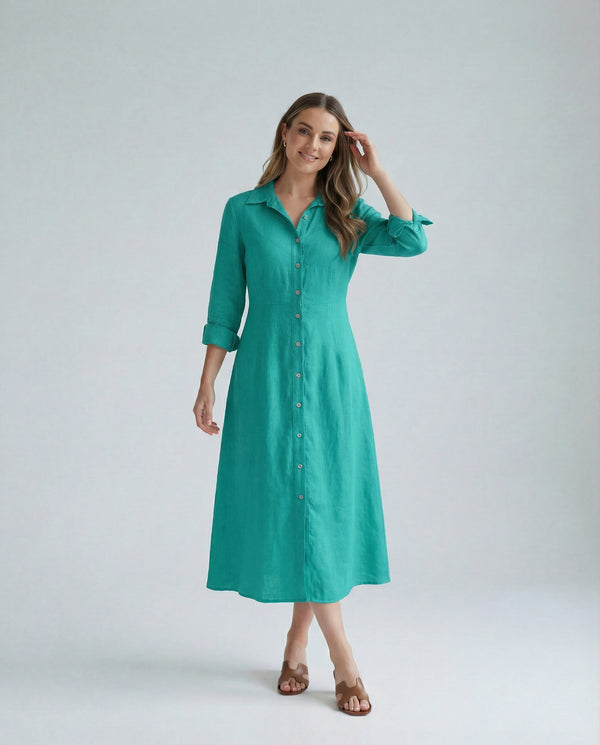 Shirt Dress Midi Antibes