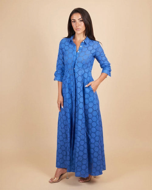 Shirt Dress Eyelet | Marina St Barth XL / Nero Shirt Dress Eyelet | Marina St Barth XL / Nero